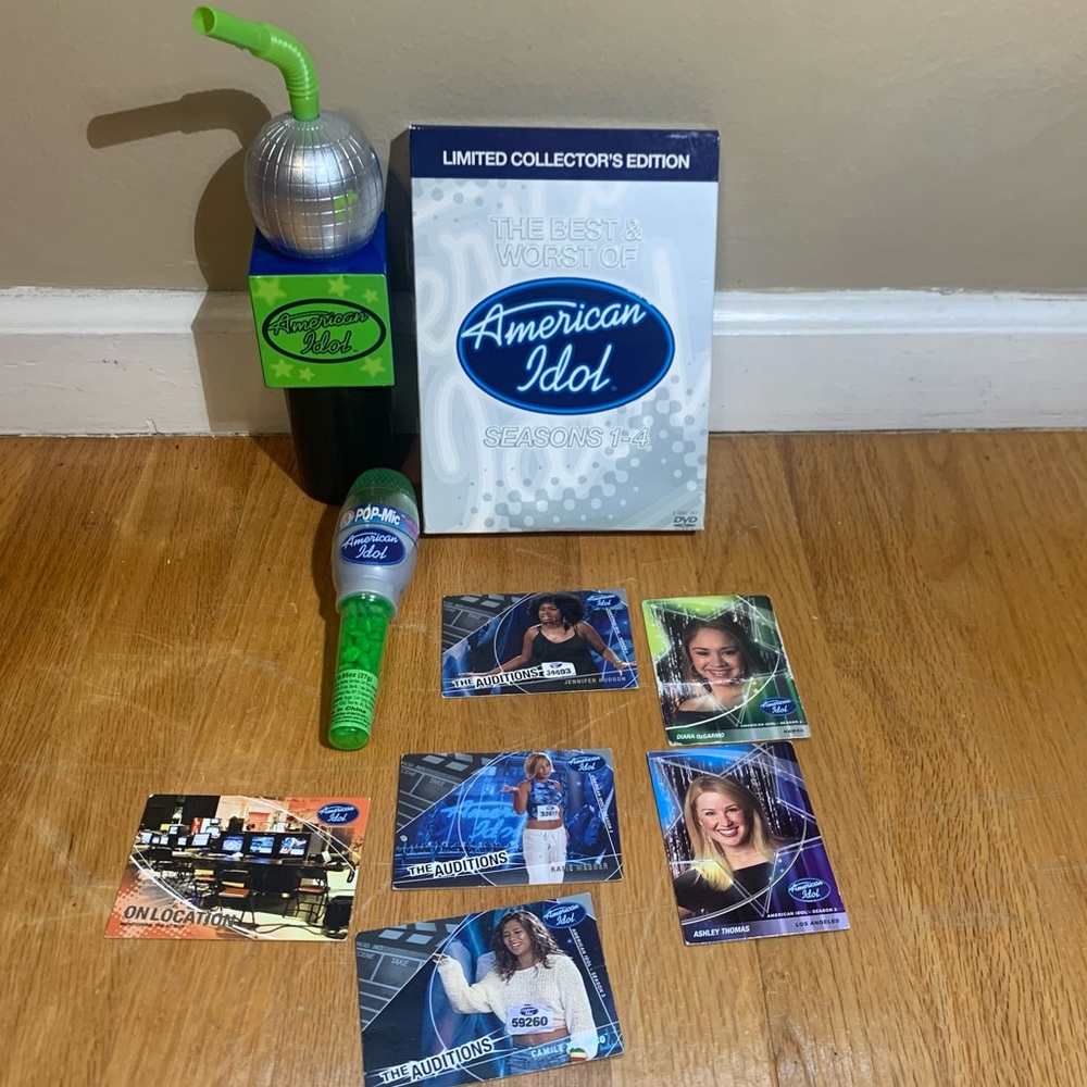 The Best & Worst of American Idol Seasons 1-4 DVD Limited Collector's Edition